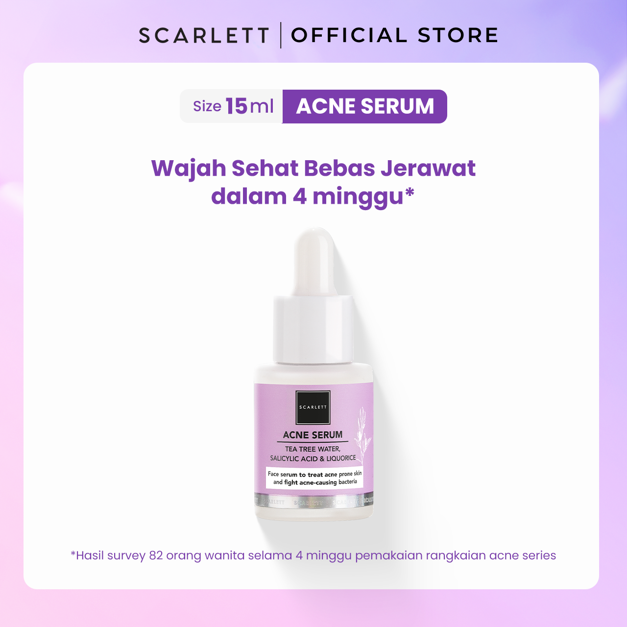 Scarlett Basic Skincare Set (Bebas Jerawat)